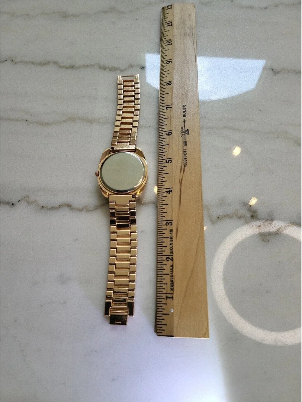 Womens Watch Cherry Shirley RoseGold Tone Square Face New Battery Working